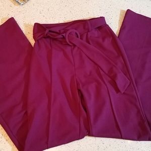 FASHION NOVA DRESS PANTS-PURPLE